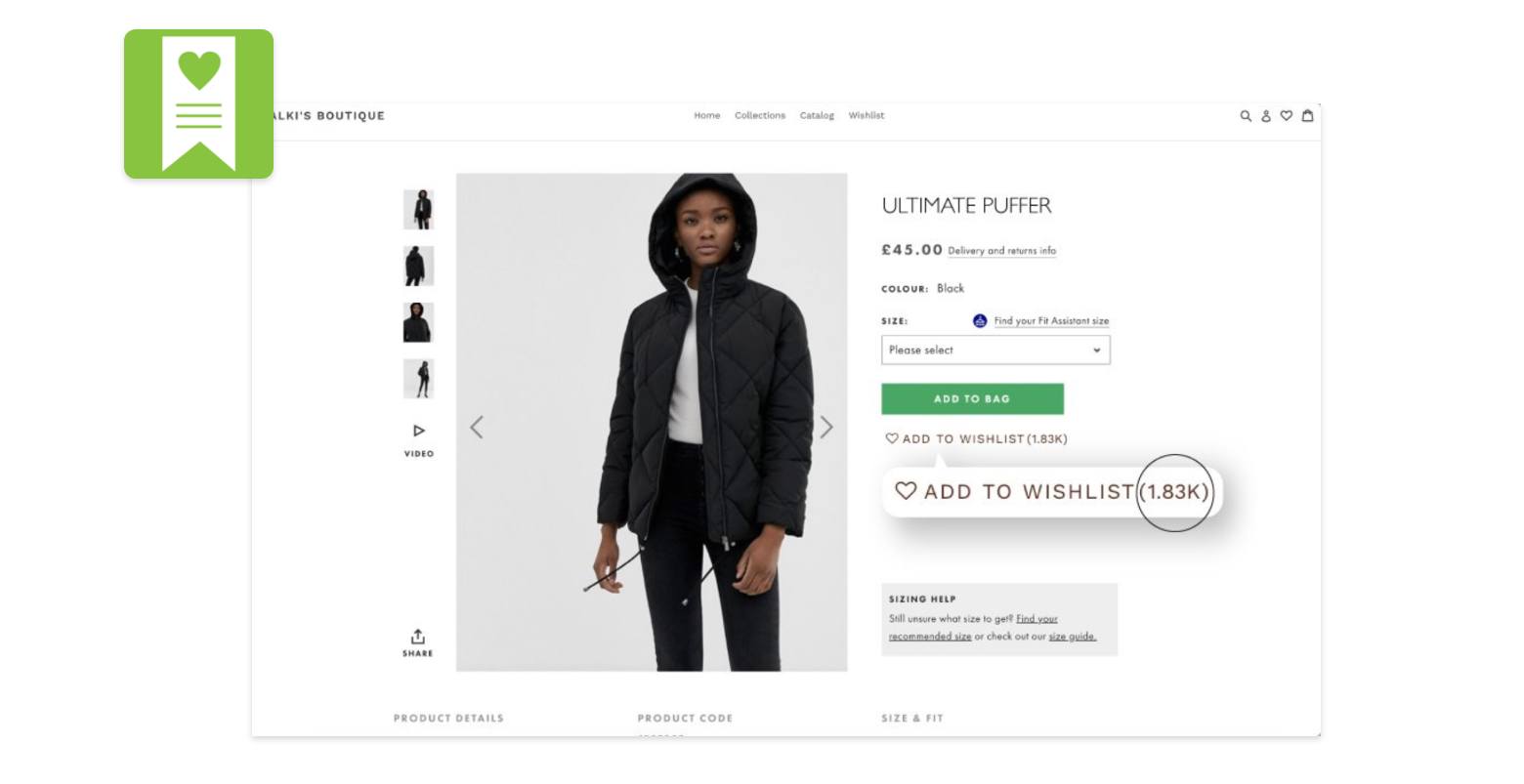 wishlist app shopify