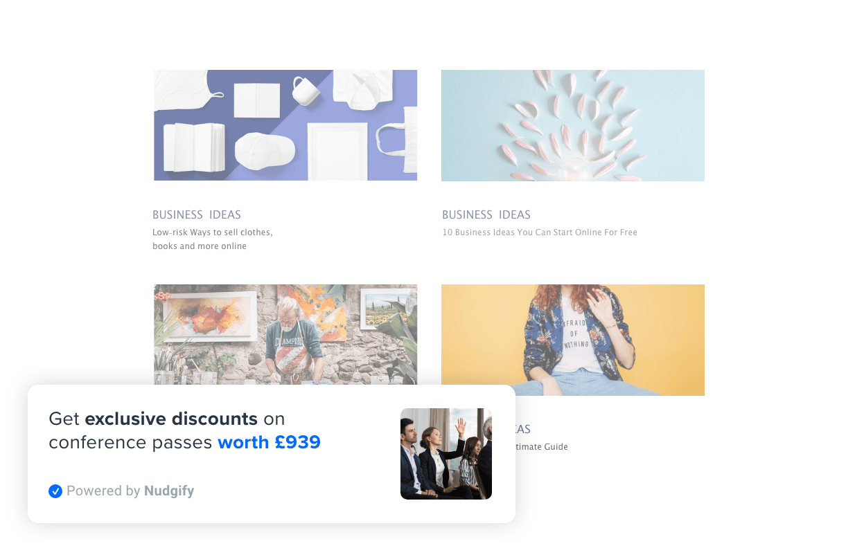 get more sign ups