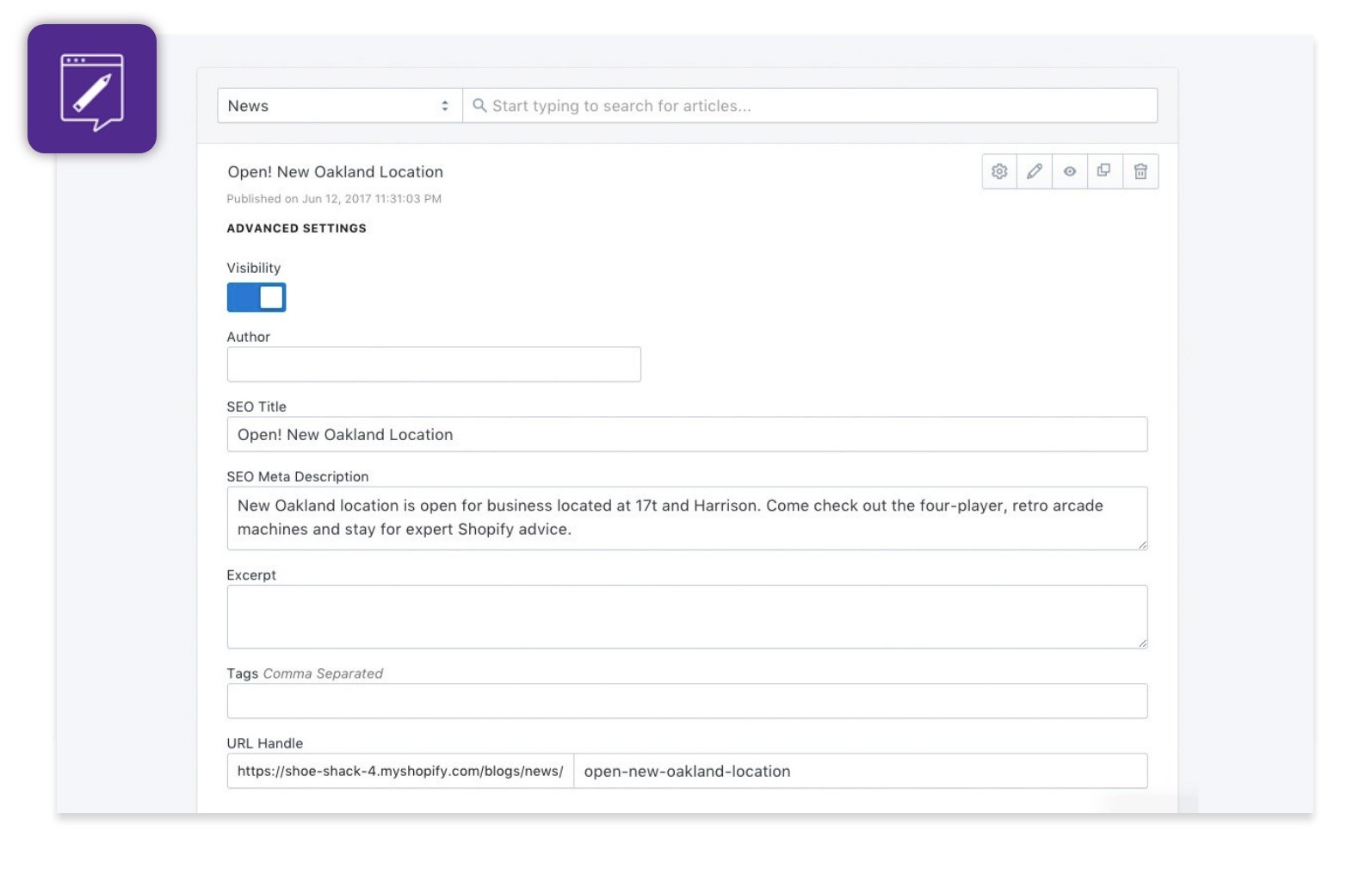 content marketing shopify plugin