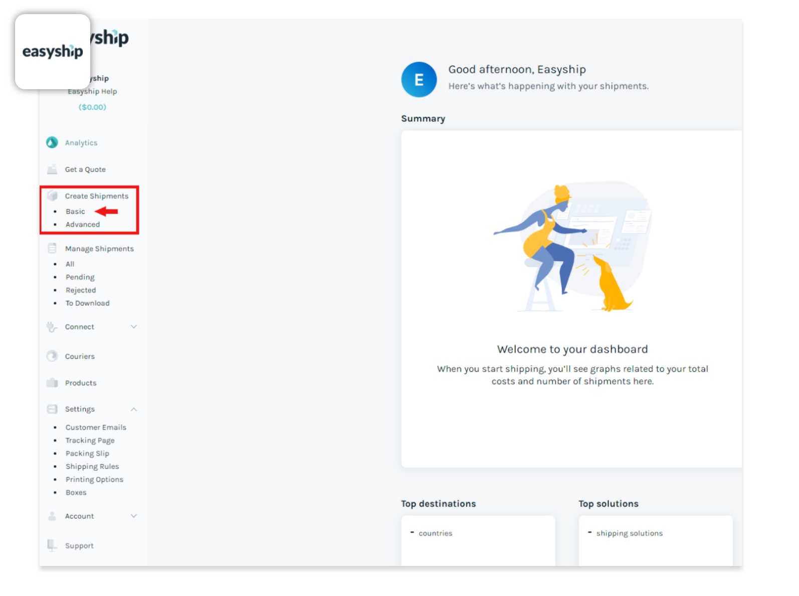 easyship shopify plugin