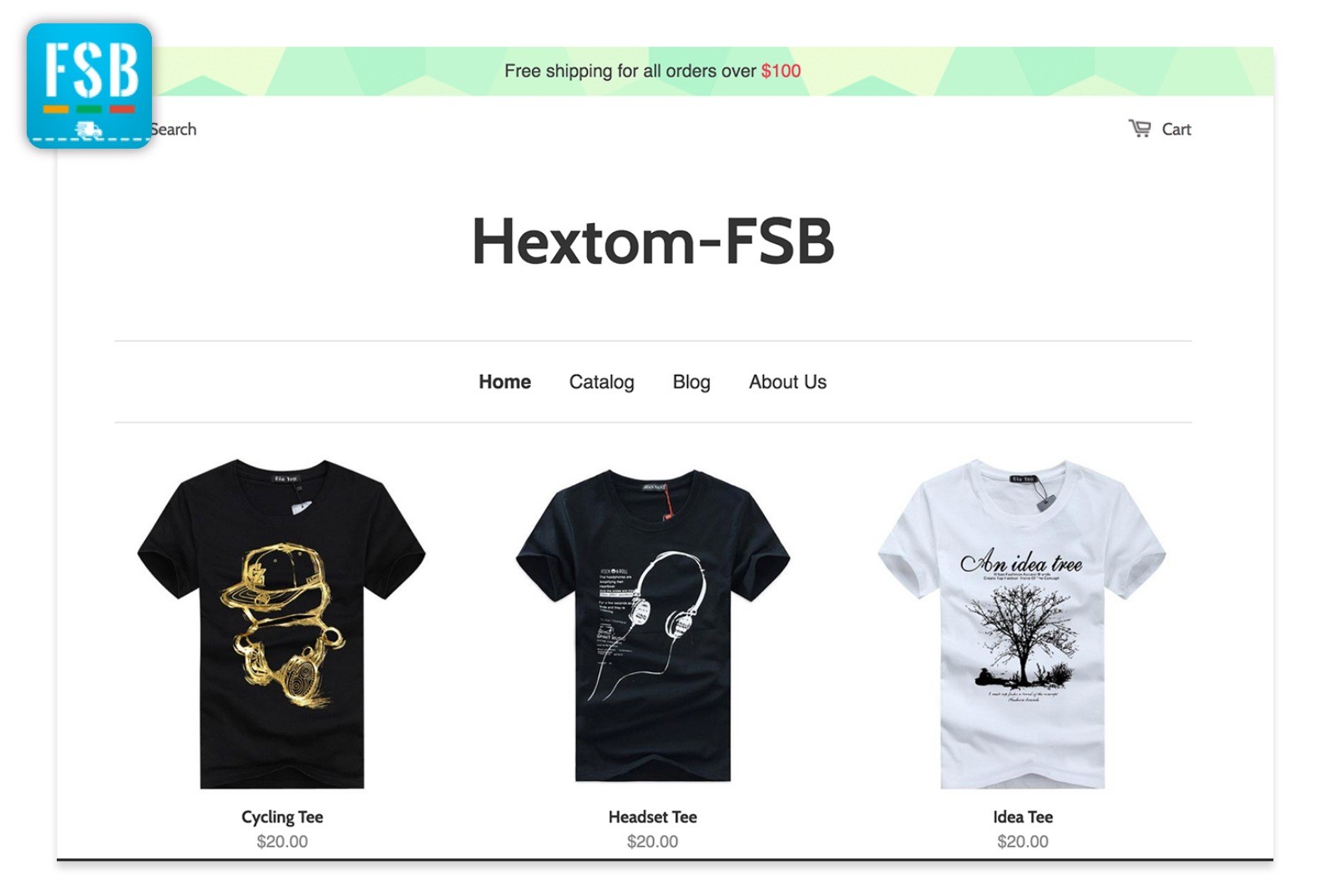 free shipping bar shopify