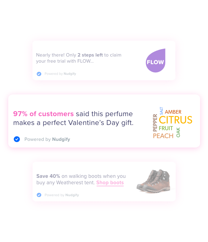 custom website notifications